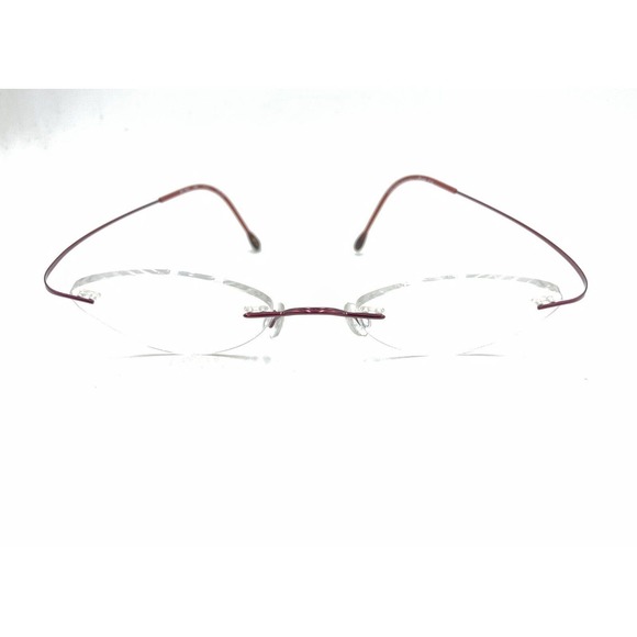 Silhouette M7395 /40 6060 Titanium Purple Rimless Eyeglasses Frames 19 140 - Picture 13 of 13